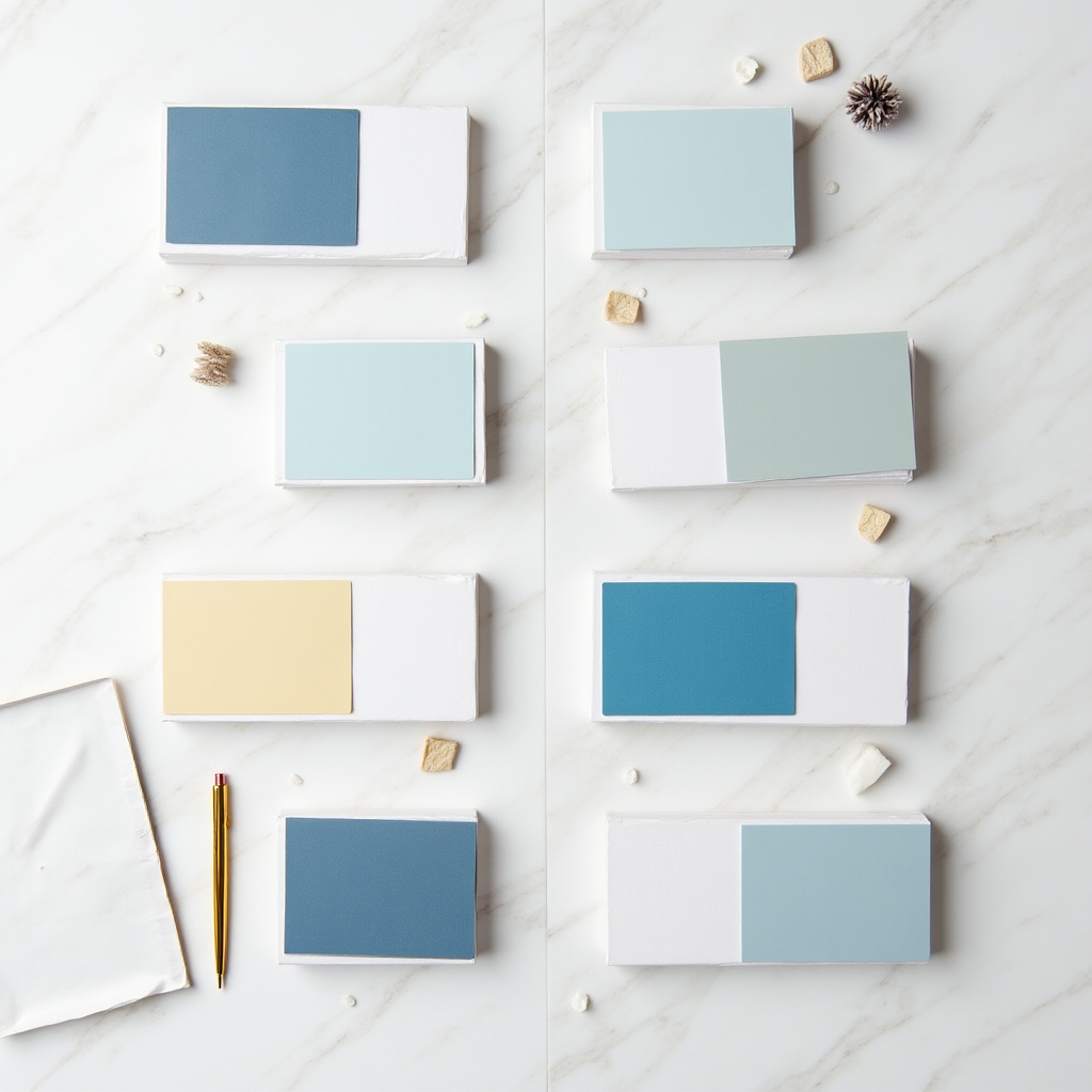 Assorted gift cards arranged in a structured grid layout